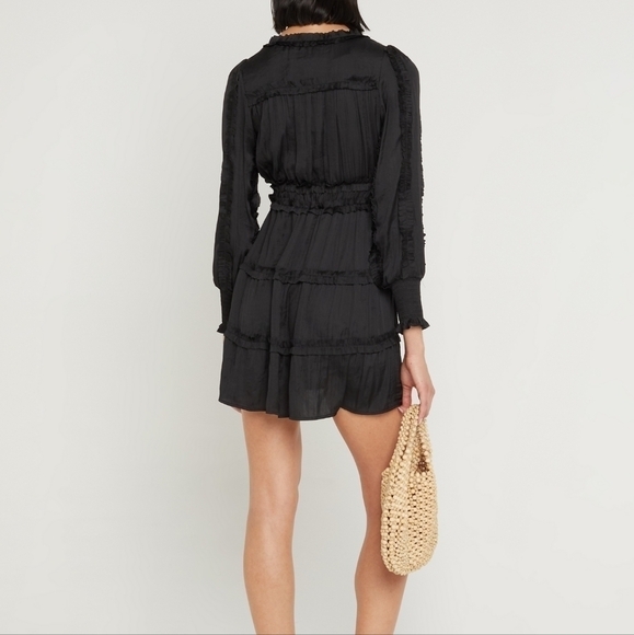 O.P.T Tianna Mini Dress Size Small Black NWT - Picture 3 of 10